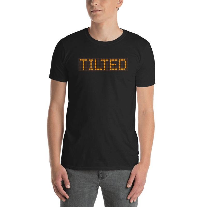 Flipper-T-Shirt | Unisex/Lustige Flipper Sammler Geschenk T-Shirt - "Gekippt" von DarksApparel