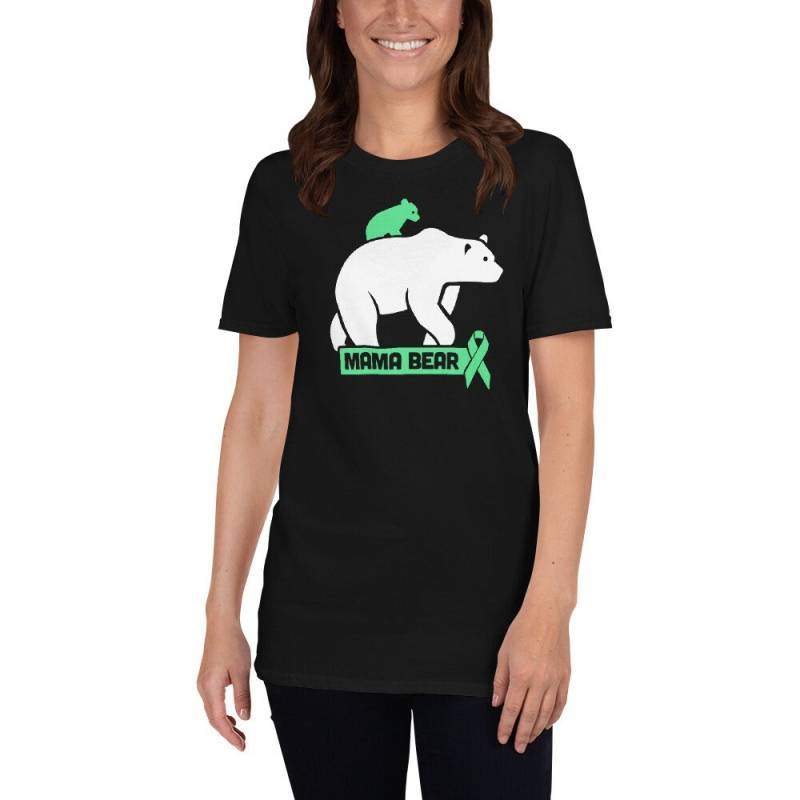 Gastroschisis T-Shirt "Mama"/Gastroschisis Awareness Shirt/Green Ribbon Month von DarksApparel