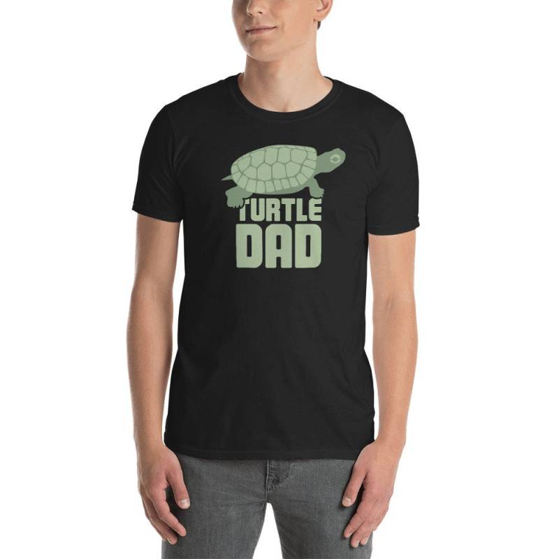 Haustier Schildkröte T-Shirt/Cool Reptil-Schildkröte-Zubehör-T-Shirt Liebhaber-Geschenk-Idee | Unisex - Papa von DarksApparel