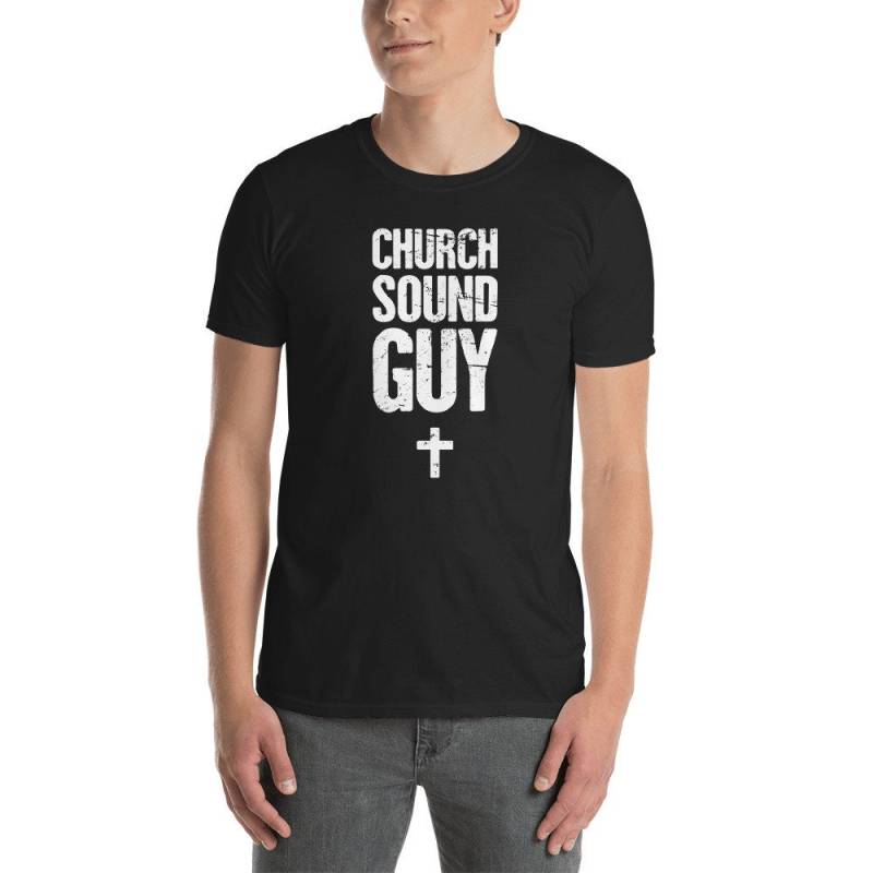 Kirche-Sound Guy T-Shirt | Unisex/Christian Audio Engineer T-Shirt-Geschenk-Idee von DarksApparel