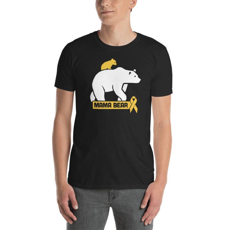 Mama Bär - Knochenkrebs/Sarkom Bewusstsein T-Shirt | Unisex von DarksApparel