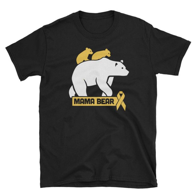 Mama Bär - Knochenkrebs/Sarkom Bewusstsein T-Shirt | Unisex von DarksApparel