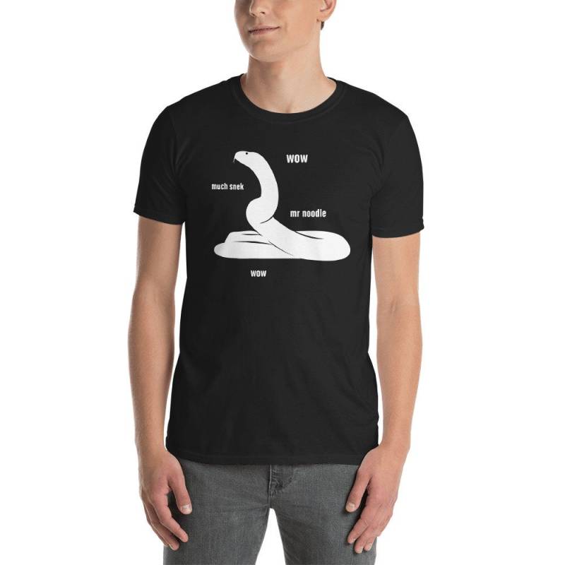 Meme Snek Geschenk Für Schlange & Reptil Besitzer - Haustier Ball Python T-Shirt von DarksApparel