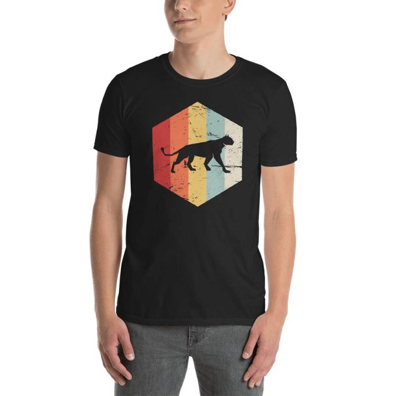 Puma T-Shirt/Retro Geschenk Für Biologen, Wanderer & Tierpfleger | Unisex von DarksApparel