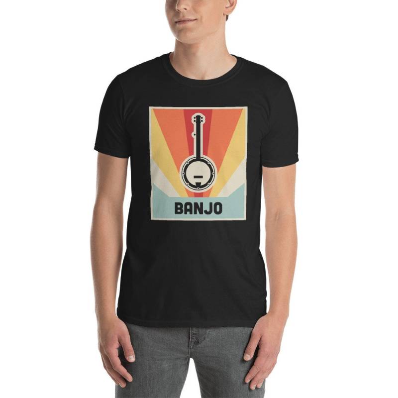 Retro-Banjo T-Shirt | Unisex/Vintage Style Banjo Player Geschenk von DarksApparel
