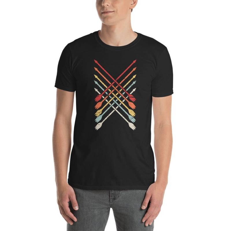 Retro-Bogen Jagd T-Shirt | Unisex/Bogenschießen Bogen Jäger-T-Shirt-Geschenk-Idee von DarksApparel