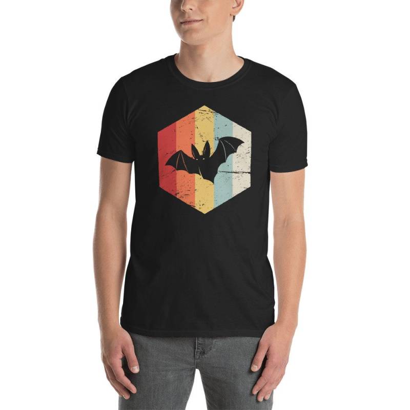 Retro-Fledermaus T-Shirt/Süße Fledermaus Vintage-stil Naturschützer & Naturliebhaber Geschenkidee von DarksApparel
