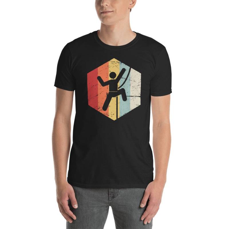 Retro-Klettern T-Shirt | Unisex von DarksApparel