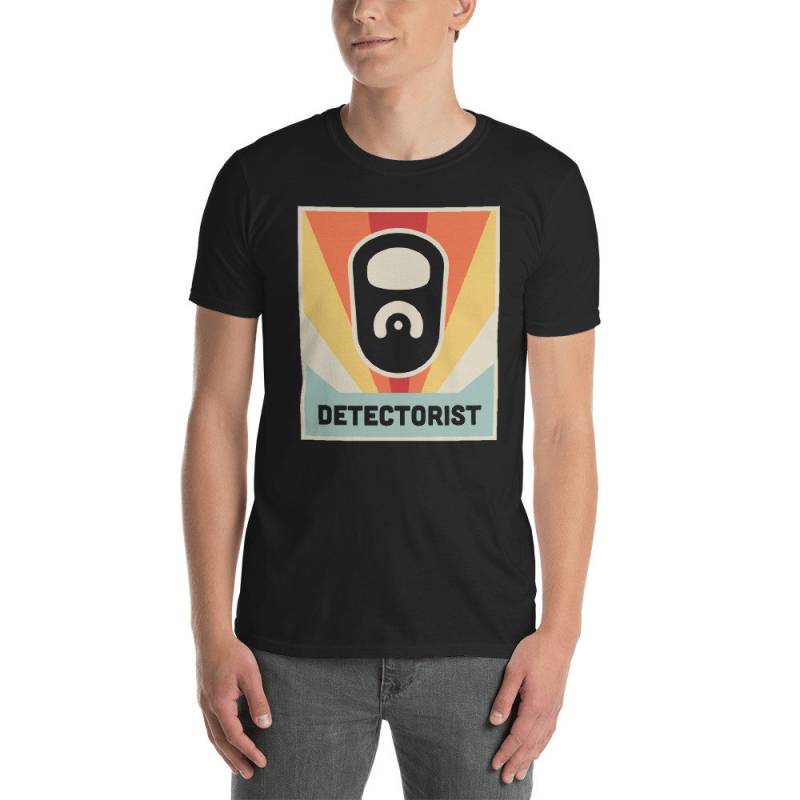 Retro - Metalldetektor & Metalldetektoren T-Shirt | Unisex von DarksApparel
