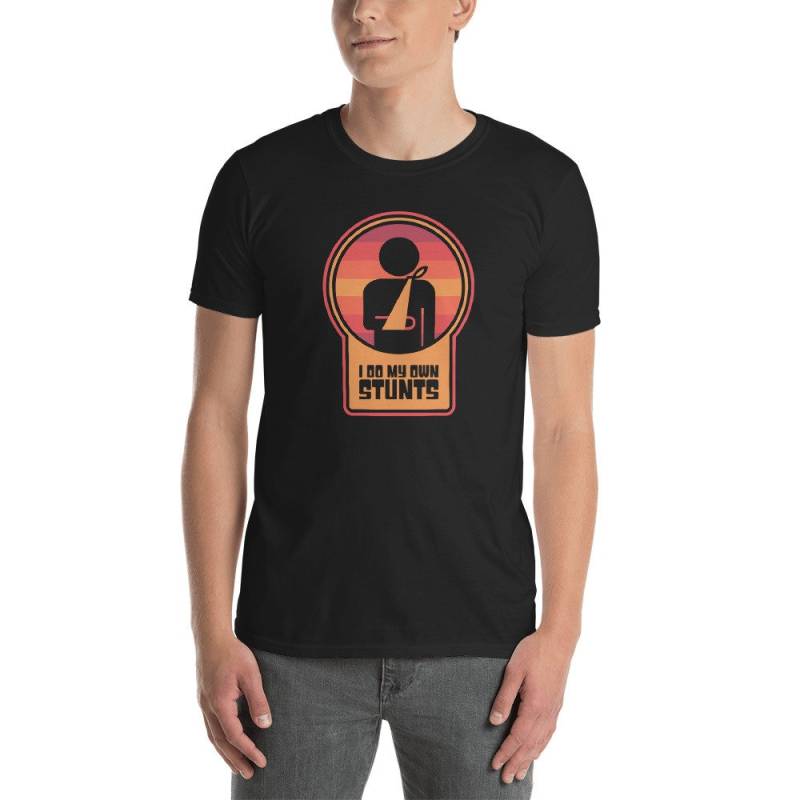 Retro Stunts Geschenk - Gebrochen Abgebrochen Handgelenk T-Shirt | Unisex von DarksApparel