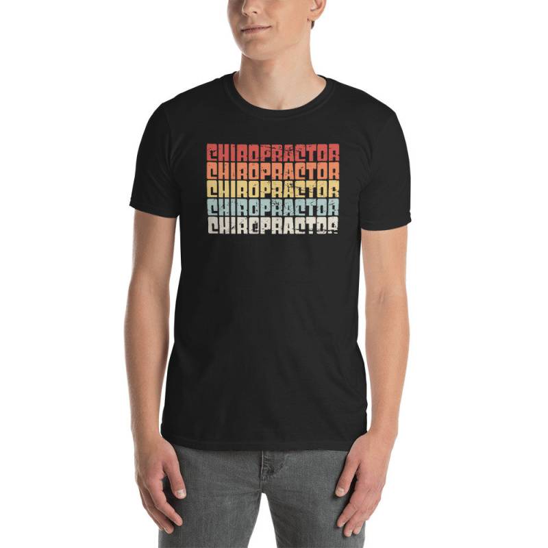 Retro Vintage - Chiropraktisch/Chiropraktiker T-Shirt | Unisex von DarksApparel