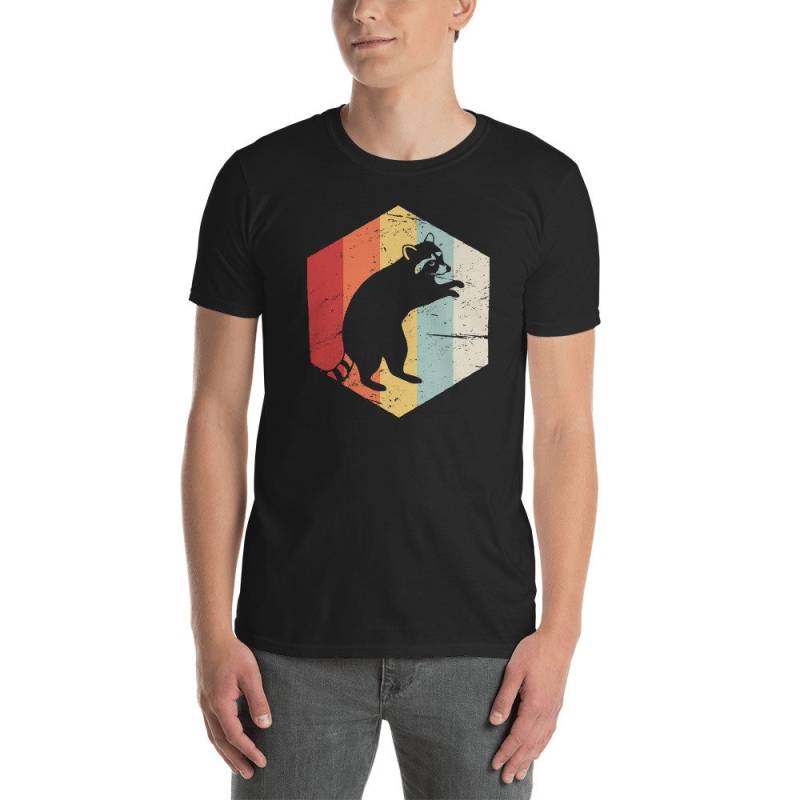 Retro-Waschbär T-Shirt | Unisex von DarksApparel