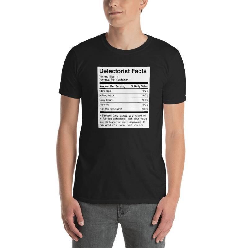 Schatzsucher Fakten - Metalldetektor & Metalldetektoren T-Shirt | Unisex von DarksApparel