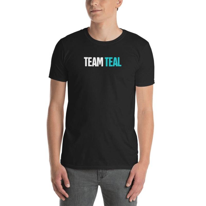 Team Teal - Tourette Es Awareness Month/Syndrom T-Shirt von DarksApparel