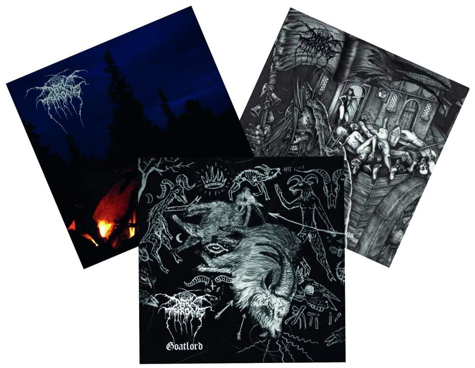 Arctic Thunder / Dark Thrones / Goatlord von Darkthrone - 3-CD (Jewelcase) von Darkthrone