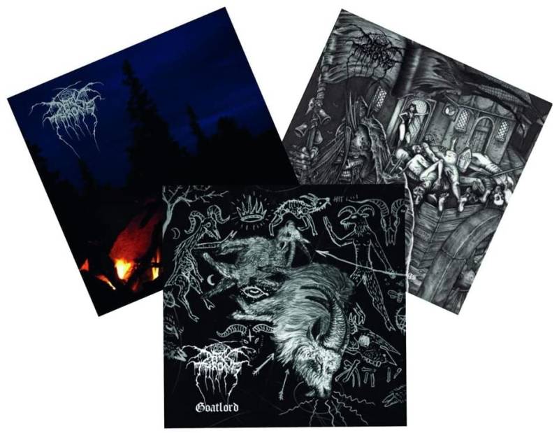 Arctic Thunder / Dark Thrones / Goatlord von Darkthrone - 3-CD (Jewelcase) von Darkthrone