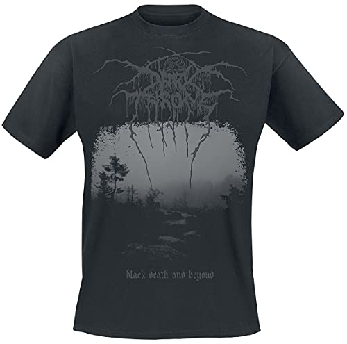 Darkthrone Black Death and Beyond Männer T-Shirt schwarz L 100% Baumwolle Band-Merch, Bands von Darkthrone