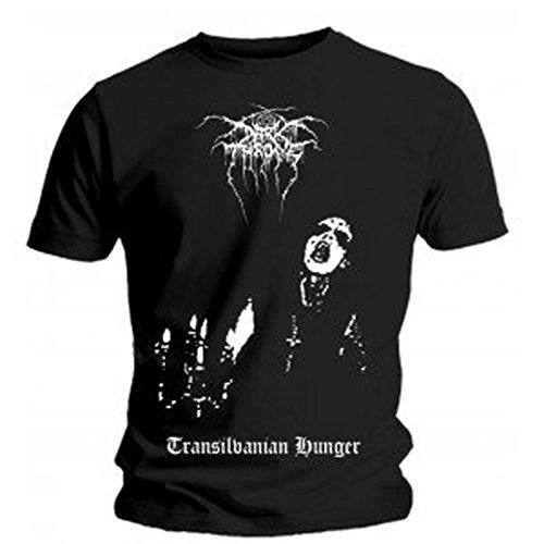 Darkthrone - Herren T-Shirt - Transilvanian Hunger - Einheitsgröße - Multi, Black - Kurzarm - Crew-Ausschnitt - 100% Baumwolle von Darkthrone