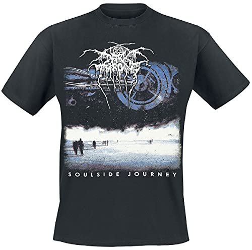 Darkthrone Soulside Journey Männer T-Shirt schwarz M 100% Baumwolle Band-Merch, Bands von Razamataz