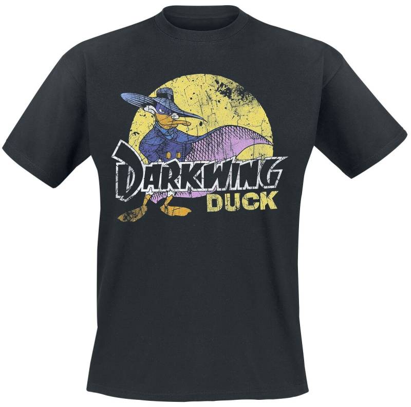 Darkwing Duck - Der Schrecken der Bösewichte T-Shirt - A Duck Night Rises - M bis 3XL - für Männer - Größe XXL - schwarz - Lizenzierter Fanartikel Darkwing Duck - Der Schrecken der Bösewichte T-Shirt - A Duck Night Rises - M bis 3XL - für Männer - Größe XXL - schwarz - Lizenzierter Fanartikel von Darkwing Duck - Der Schrecken der Bösewichte