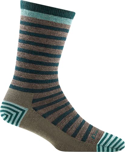 Darn Tough Morgan Crew Lightweight Sock - Damen, taupe, Small von Darn Tough Vermont