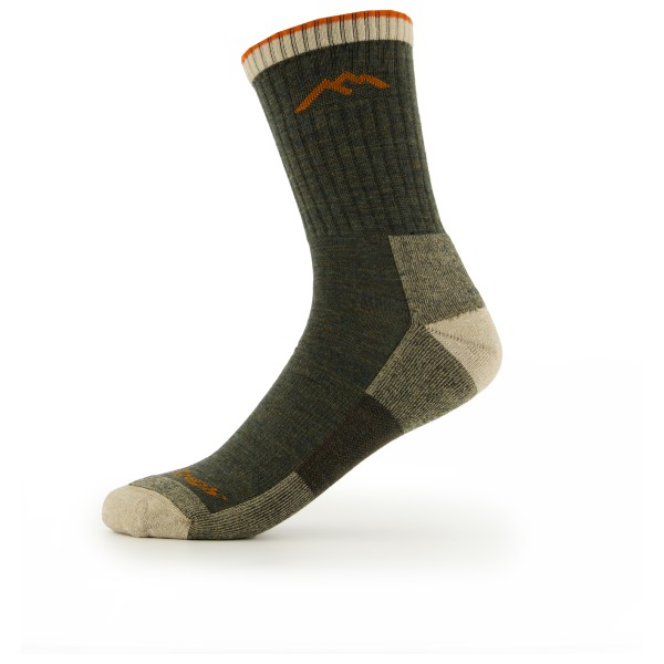 Darn Tough - Hiker Micro Crew Midweight With Cushion - Wandersocken Gr L;M;S;XL;XXL blau;grau;oliv;orange;schwarz von Darn Tough