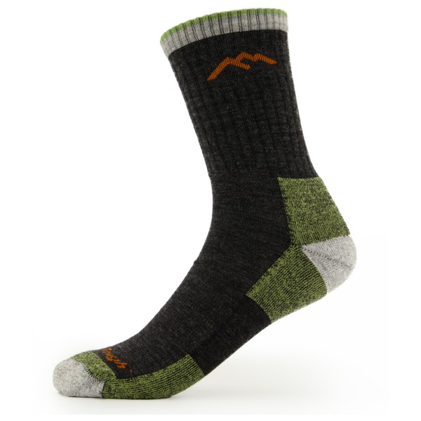 Darn Tough - Hiker Micro Crew Midweight With Cushion - Wandersocken Gr L schwarz von Darn Tough