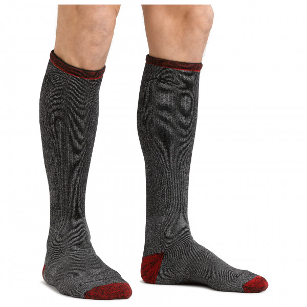 Darn Tough - Mountaineering OTC Heavyweight with Full Cushion - Wandersocken Gr M grau von Darn Tough