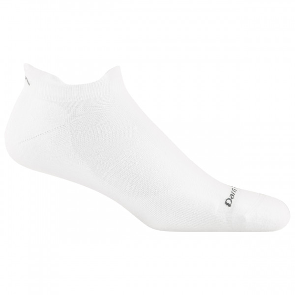 Darn Tough - Run No Show Tab Ultra-Lightweight with Cushion - Laufsocken Gr L weiß von Darn Tough