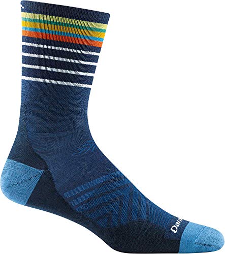 Darn Tough Run Stride Micro Crew Ultra-Lightweight Eclipse von Darn Tough