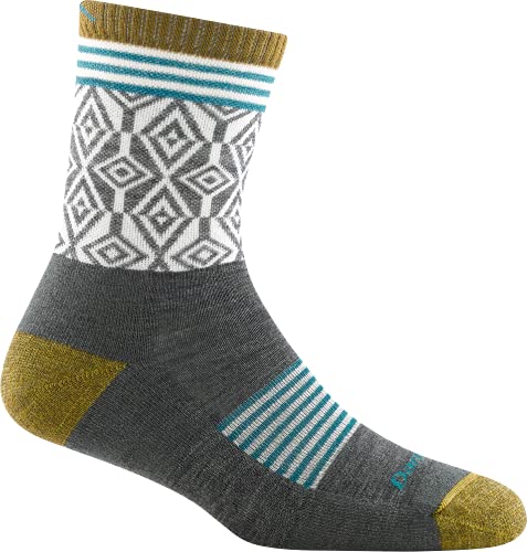 Darn Tough Sobo Micro Crew Lightweight Sock with Cushion - Women's Gray Medium Darn Tough Sobo Micro Crew Lightweight Sock with Cushion - Women's Gray Medium von Darn Tough