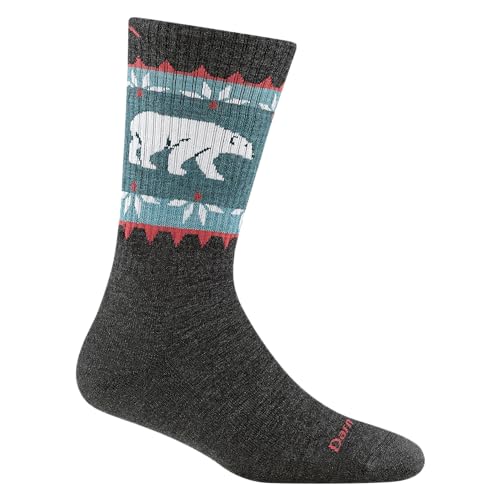 Darn Tough Vermont Damen Vanna Grizzle Boot Midweight with Cushion, Dunkelgrau, Medium Darn Tough Vermont Damen Vanna Grizzle Boot Midweight with Cushion, Dunkelgrau, Medium von Darn Tough