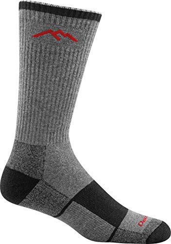 Darn Tough Vermont Herren Coolmax Boot Socks Full Cushion Outdoor-Ausrüstung, Grau/Schwarz, M Darn Tough Vermont Herren Coolmax Boot Socks Full Cushion Outdoor-Ausrüstung, Grau/Schwarz, M von Darn Tough