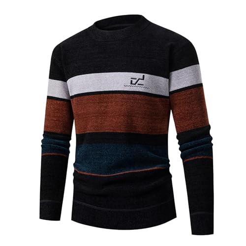 Darringls Pullover Herren Klassische Feinstrickpullover Warm Gestrickt Mit Rundhalsausschnitt Sweat Winterpullover Herren Slim Fit Sweatshirt Basic Freizeitpullover Bequem Langarmshirts Darringls Pullover Herren Klassische Feinstrickpullover Warm Gestrickt Mit Rundhalsausschnitt Sweat Winterpullover Herren Slim Fit Sweatshirt Basic Freizeitpullover Bequem Langarmshirts von Darringls