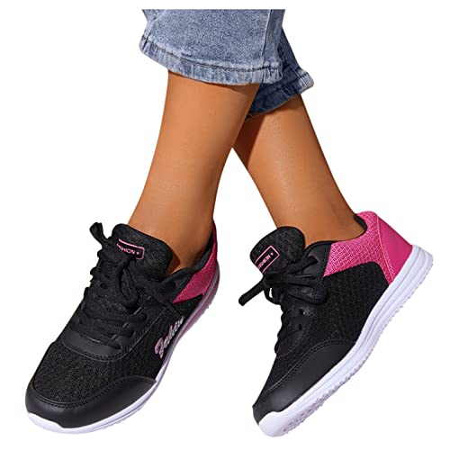 Darringls Sportschuhe Damen Leicht Outdoor Joggingschuhe Freizeitschuhe Slip-On Jogging Halbschuhe Mesh Hallenschuhe Damenschuhe Turnschuhe Atmungsaktiv Flach Sportschuhe Sneaker Laufen Schuhe von Darringls