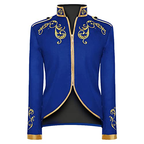 Herren Langarm Prinz Smoking Steampunk Frack Mantel Gothic Viktorianisch Blazer Jacke Karneval Kostüm Cosplay Halloween Fashing Uniform Verkleidung Oberbekleidung Mittelalter Kleidung Herren Langarm Prinz Smoking Steampunk Frack Mantel Gothic Viktorianisch Blazer Jacke Karneval Kostüm Cosplay Halloween Fashing Uniform Verkleidung Oberbekleidung Mittelalter Kleidung von Darringls