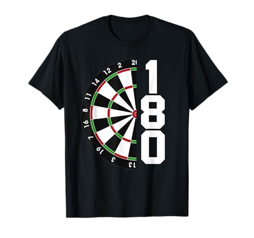 Dartspieler Tshirt Dart Kneipe Dartboard Dartsport Herren T-Shirt Dartspieler Tshirt Dart Kneipe Dartboard Dartsport Herren T-Shirt von Dart Dartspieler Dartboard Dartscheibe 180