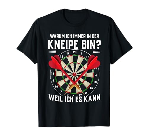 Dartspieler Tshirt Dart Kneipe Dartboard Dartsport Herren T-Shirt Dartspieler Tshirt Dart Kneipe Dartboard Dartsport Herren T-Shirt von Dart Dartspieler Dartboard Dartscheibe 180