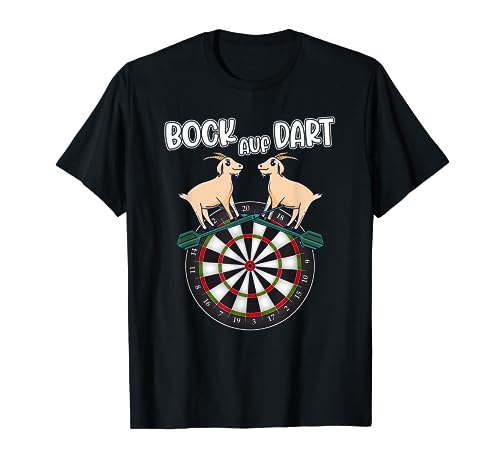 Herren Dart Männer Darts, Bock Auf Dart T-Shirt von Dart Geschenke Männer, Darts Zubehör