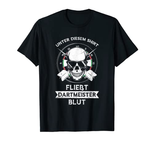 Herren Unter Diesem Shirt Fließt Dartmeister Blut Dart Spruch T-Shirt Herren Unter Diesem Shirt Fließt Dartmeister Blut Dart Spruch T-Shirt von Dart Spruch Kleidung Zum Darten