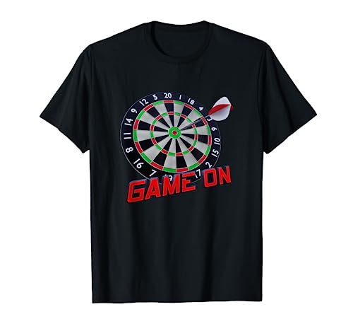 Game On, Dart Herren, Darten Dartspiel Dartspieler Trikot T-Shirt von Dart Trikot für Herren, 180 Fanartikel & Zubehör