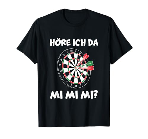 Herren Dartsport Dartscheibe Lustiges Darts Dartspieler T-Shirt von Darts Hobby Dartspieler Kleidung
