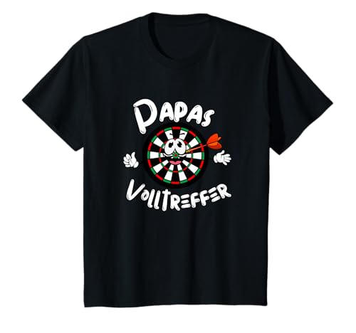Dartspieler Outfits Papa Kinder - Kinder T-Shirt Schwarz Unisex XS EU 6-6J. Klassisch geschnitten, Kurzarm, Pull-On, Einfarbig, Alle Jahreszeiten, 1 Stück Dartspieler Outfits Papa Kinder - Kinder T-Shirt Schwarz Unisex XS EU 6-6J. Klassisch geschnitten, Kurzarm, Pull-On, Einfarbig, Alle Jahreszeiten, 1 Stück von Dartspieler Outfits Papa Kinder