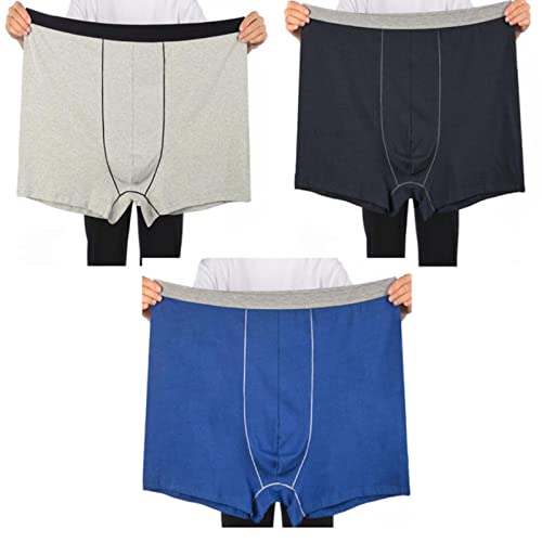 Dartsz Boxershorts Herren 3 Stücke Plus Größe Männer Boxer Höschen Unterhose Große Größe 13Xl Lose Unter Tragen Große Kurze Baumwolle Plus 12Xl11Xl Unterwäsche Boxer Männlich-Color 1,11Xl von Dartsz