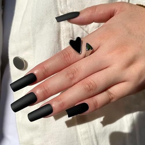 Daruur 24 Stück Full Cover Press on Nails,Bei den Klebennägeln stehen eine Vielzahl von Farben und Stilen zur Auswahl,Klebenägel Fingernägel für Frauen,Mädchen,Mutter Geschenk Style-1982 von Daruur