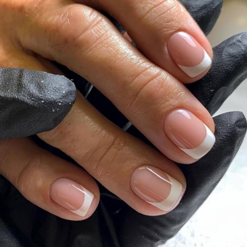 Daruur 24 Stück Full Cover Press on Nails,Bei den Klebennägeln stehen eine Vielzahl von Farben und Stilen zur Auswahl,Klebenägel Fingernägel für Frauen,Mädchen,Mutter Geschenk Nature-3368 von Daruur