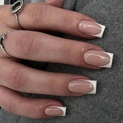 Daruur 24 Stück Full Cover Press on Nails,Bei den Klebennägeln stehen eine Vielzahl von Farben und Stilen zur Auswahl,Klebenägel Fingernägel für Frauen,Mädchen,Mutter Geschenk Nature-2388 von Daruur