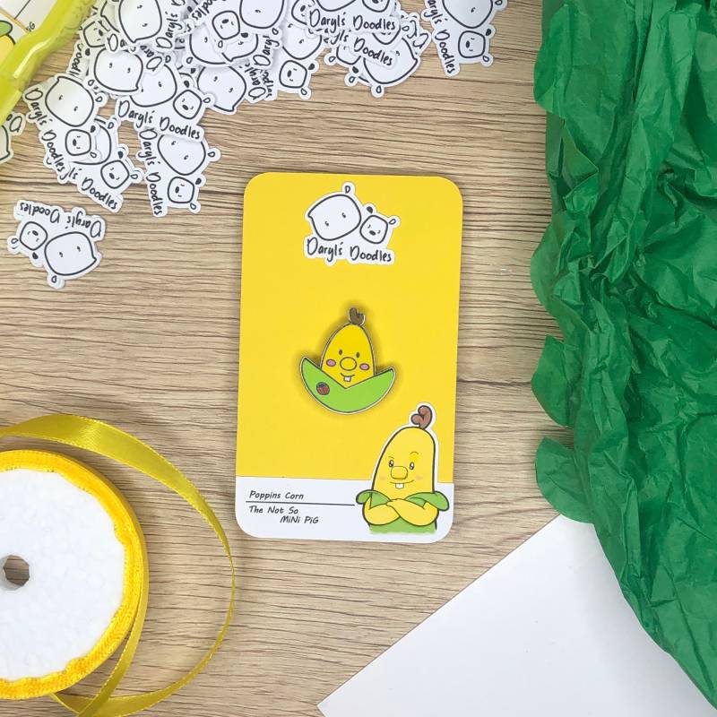Poppins Corn Pins Poppins Corn Pins von DarylsDoodles