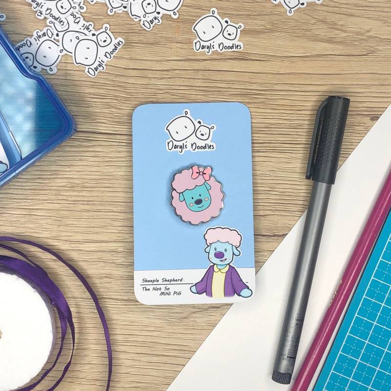 Schäfer Pin Schäfer Pin von DarylsDoodles