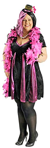Cabaret Clown Kostüm Damen für große Größen Gr. 44 46 von Das Kostümland
